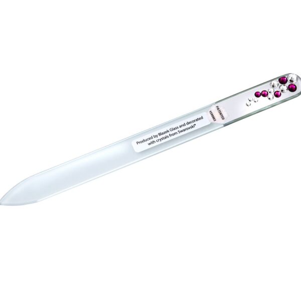 ApoLine® Üveg körömreszelő, 13 Swarovski-kővel