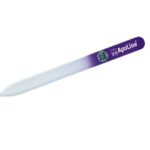 ApoLine® Üveg körömreszelő, 14 cm, lila