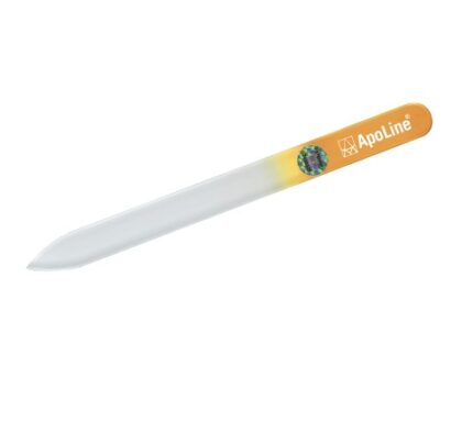 ApoLine® Üveg körömreszelő, 14 cm, sárga