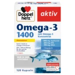 Doppelherz aktív Omega-3 tengeri halolaj 1400 120 kapszula